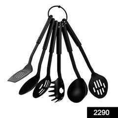 Non-stick Spoon Set – Heat-Resistant Utensils (6 Pc) | Velvet Wipe
