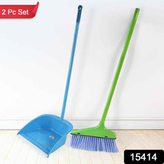 Dustpan and Brush Set – Ergonomic Handle for Easy Sweeping