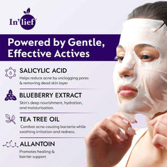 Salicylic Acid 1% Sheet Mask – Clarifies & Refines Pores