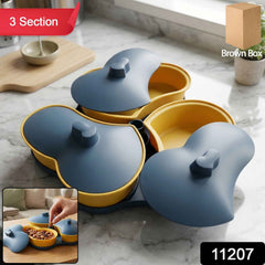 Multipurpose Snack Serving Tray with Lid Ð Elegant & Convenient