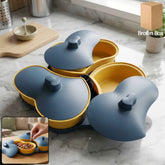Multipurpose Snack Serving Tray with Lid Ð Elegant & Convenient