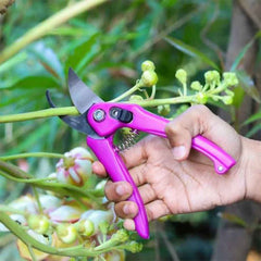 Garden Scissors – Soft Grip Stainless Steel Pruner | Grow Garden Tools