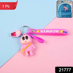 Cartoon Character Keychain – Cute Rainbow Strap Bag Charm