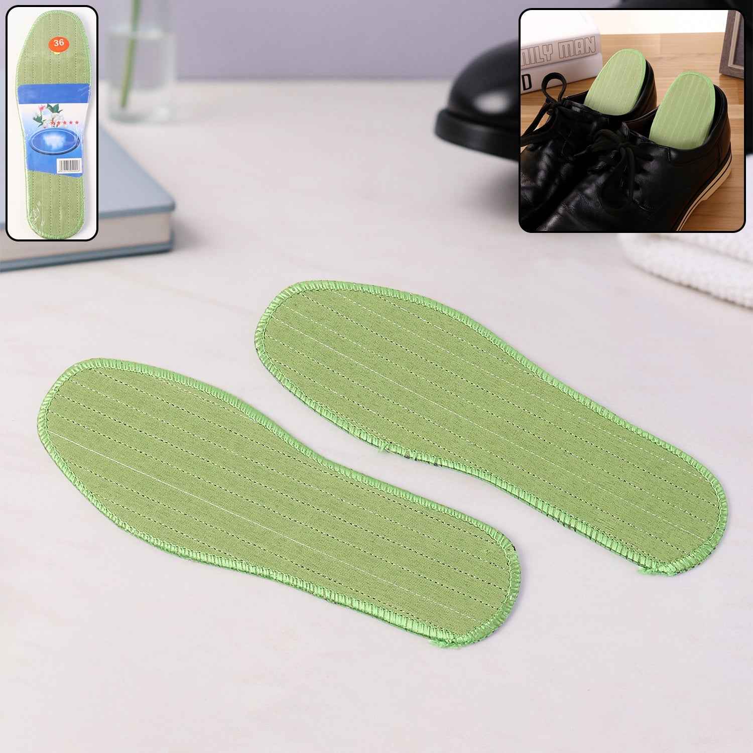 Comfort Shoe Insoles – Soft Cushioned Support for Size 36