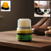 Black Shoe Polish Cream – Built-in Sponge for Easy Application
