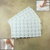 Bathroom Massage Mat – Anti-Slip Safety with Suction Cups (4-Pack)