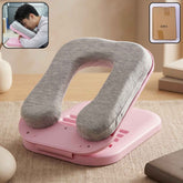 Foldable Soft Nap Doughnut Pillow Ð Compact Neck Support Cushion