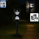 Solar Induction LED Wall Lamp – Motion Sensor Outdoor Light
