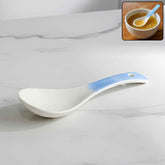 Ceramic Serving Spoon – Heat-Resistant 14 cm Ladle for Soups & Curries