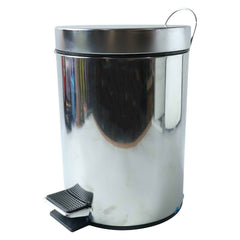 Stainless Steel Pedal Dustbin Ð Compact & Hygienic Waste Disposal