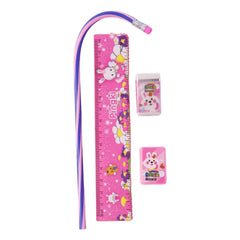 Kids Stationery Set Ð Fun Pink Design for School & Gifting