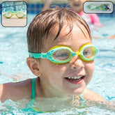 Kids Dual Color Swimming Goggles Ð Comfortable Fit & Clear Vision