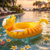 Kids Inflatable Tiger Swim Ring Ð Safe Water Play Float for Kids