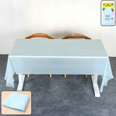 Disposable Plastic Table Cover – Waterproof & Tear-Resistant 137x183 cm