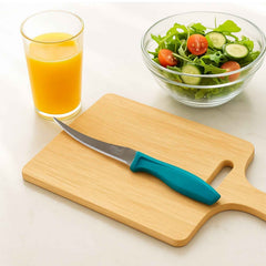 Tomato Knife – Sharp Serrated Curved Blade for Precision Slicing