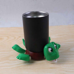 Turtle Cup Coaster – Cute Plastic Anti-Slip Drink Holder