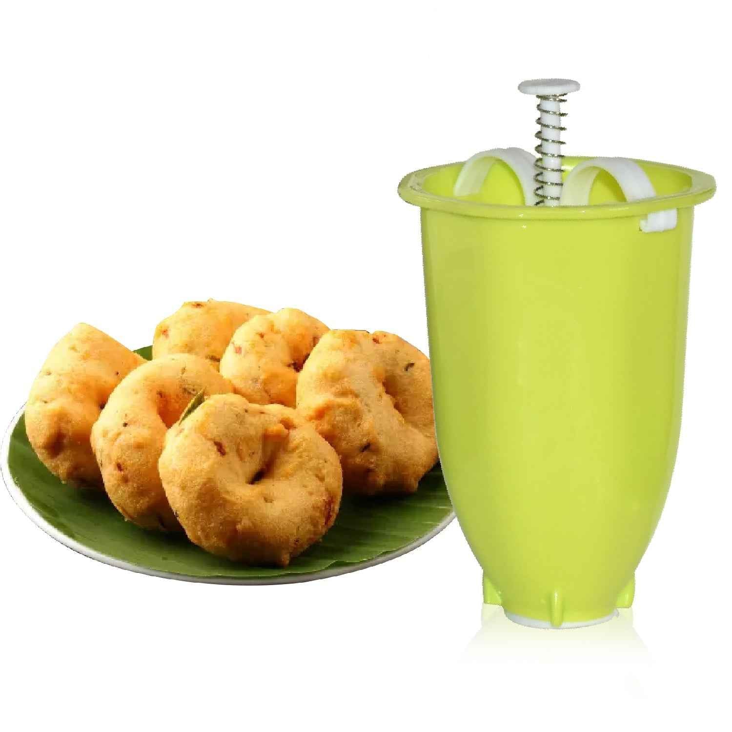 Medu Vada Maker – Durable Plastic for Easy South Indian Vada | Indo Glow