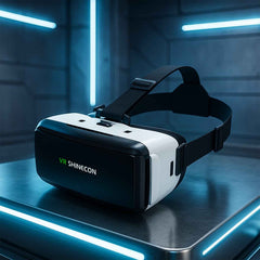 3D VR Virtual Reality Headset – Adjustable Lenses & Comfort Fit