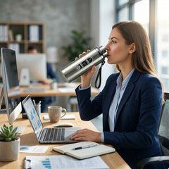 Vacuum Insulated Water Bottle – Keep Drinks Hot or Cold All Day