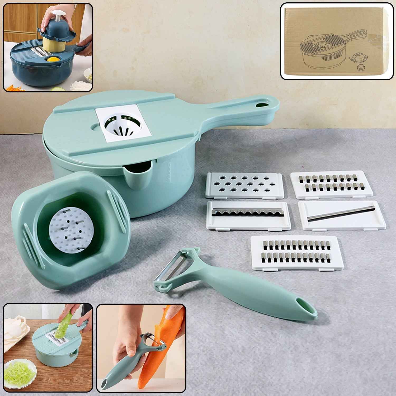Vegetable Cutter Set – Multi-Function Kitchen Prep Tool