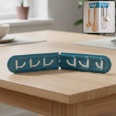 Foldable Rotating Wall-Mounted Hook Rack – Space-Saving Organizer
