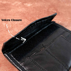 Genuine Leather Slim Bi-Fold Wallet – Durable & Stylish
