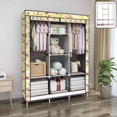 Portable Fabric Wardrobe Closet – 8 Spacious Compartments & Foldable Design