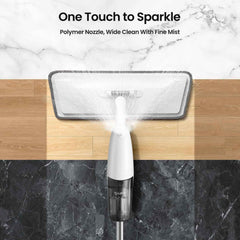 Multipurpose Spray Flat Mop – Easy Handle & Reusable Microfiber Pad