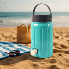 Insulated Water Jug 2 Litre – Leak-Proof Plastic Dispenser with Tap