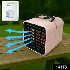 Mini Air Cooler Fan – Portable Water Cooling for Personal Comfort
