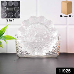 Plastic Bowl Set – 9-Piece Unbreakable Serving Tray Combo
