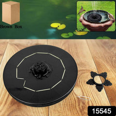 Solar-Powered Floating Fountain Pump – Eco-Friendly Garden Water Feature