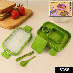 Closed Magic lunch box with carrying handle for easy portability