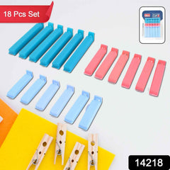Pouch Sealer Clips – 18-Piece Airtight Food Storage Set