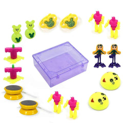 Friction Powered Toy Vehicles – 17-Piece Combo for Kids | Aditi