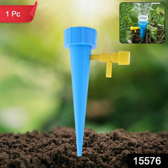 Plant Watering Spikes – Adjustable Blue Self-Watering Device