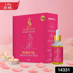 Nabhi Oil for Menstrual Pain Relief – Ayurvedic Herbal Cramp Relief