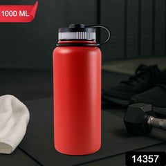 Vacuum Insulated Stainless Steel Water Bottle – 1000ml Durable