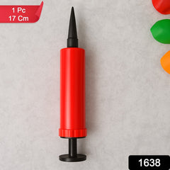 Manual balloon air pump inflating party balloons efficiently