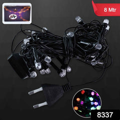 LED Decorative String Lights – 8 Meter Multicolor Fairy Lights