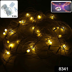 Warm LED String Lights – 8 Meter Decorative Fairy Light
