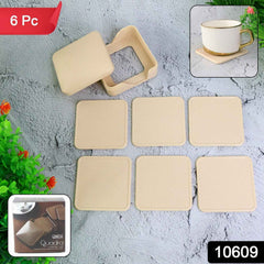 Ganesh Square Coasters Set – Heat-Resistant with Storage Box