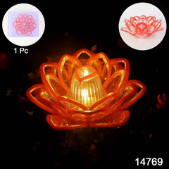 Lotus LED Candle Light – Safe Flameless Decorative Glow