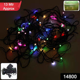 Multicolor LED String Fairy Lights – 13 Meter Festive Decor