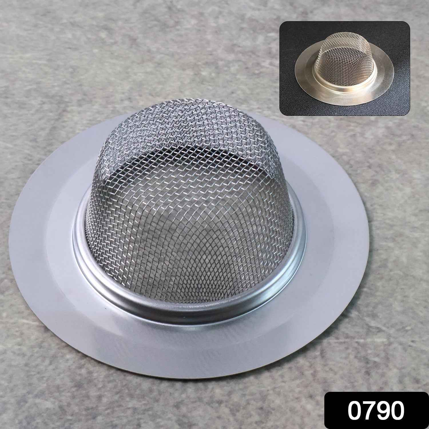 Hair Catcher – Stainless Steel Dome Mesh Sink Strainer