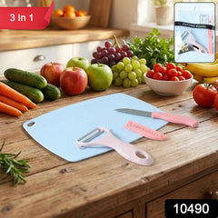 3-in-1 Fruit and Vegetable Cutting Board Set – Multipurpose Kitchen Tool
