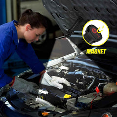 Rechargeable LED Work Light – Compact with Adjustable Arm & Magnetic Base