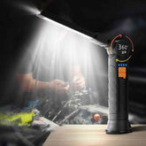 Rechargeable LED Work Light – Compact with Adjustable Arm & Magnetic Base