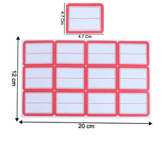 Writable Label Stickers – 50 Sheets Strong Adhesive for Easy Organizing