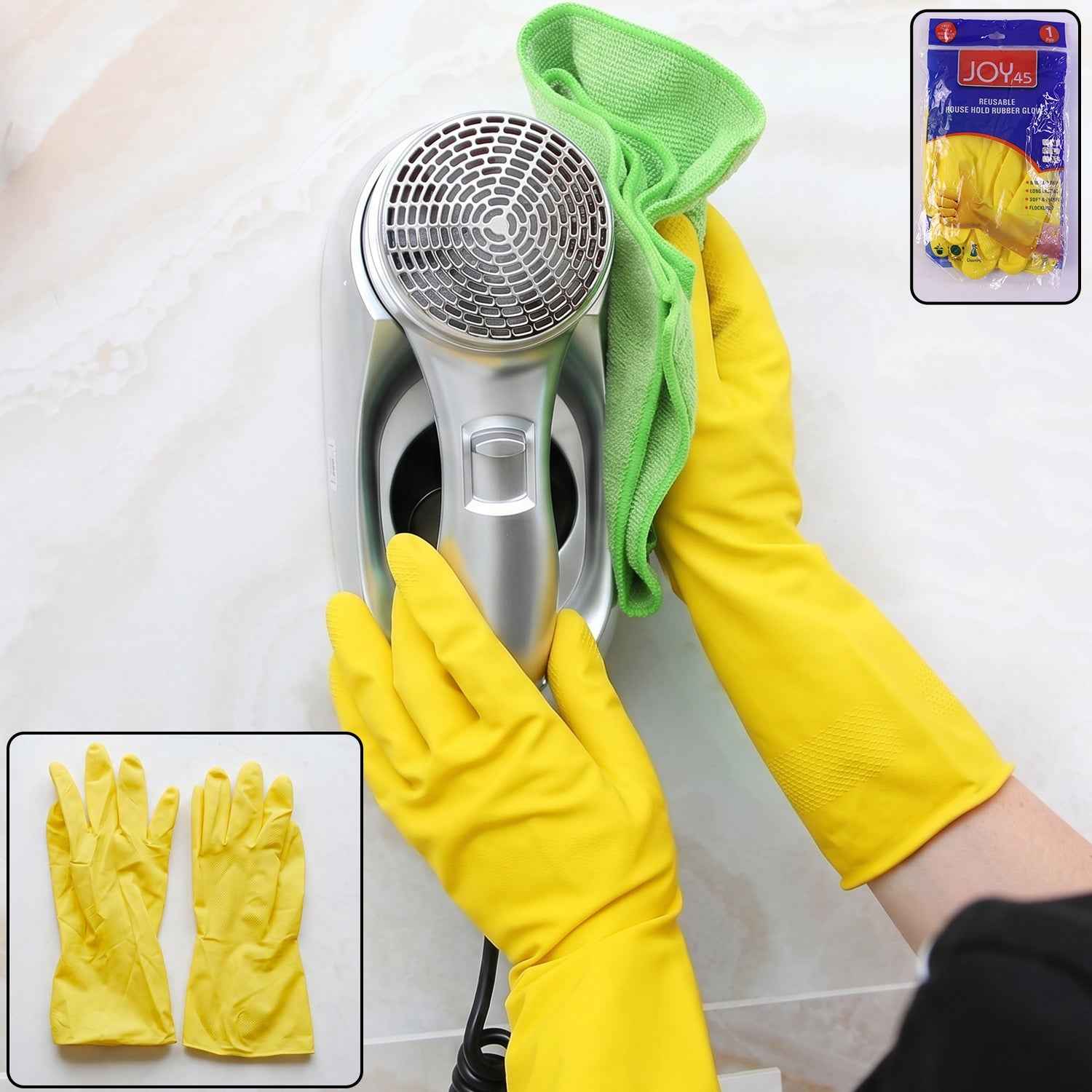 Waterproof Cleaning Rubber Gloves Ð Reusable & Durable for Household Tasks